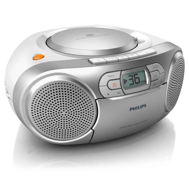 Philips Boombox CD/Radio/Kassett,Fyndvara