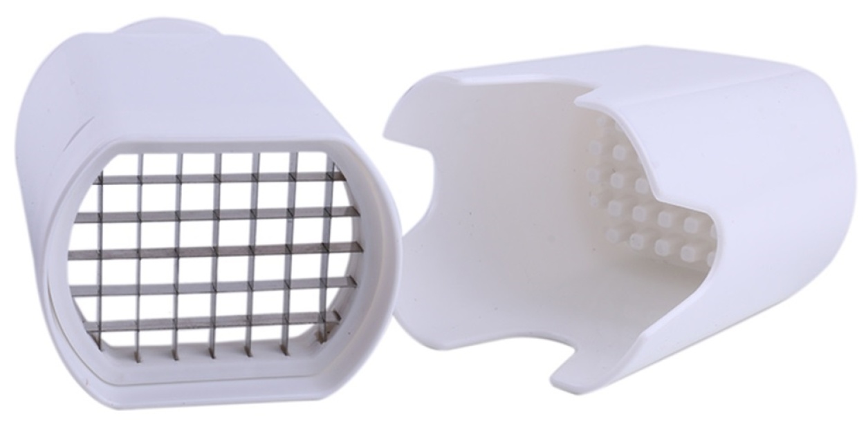 Ranskalaisperunoiden leikkuri, valkoinen