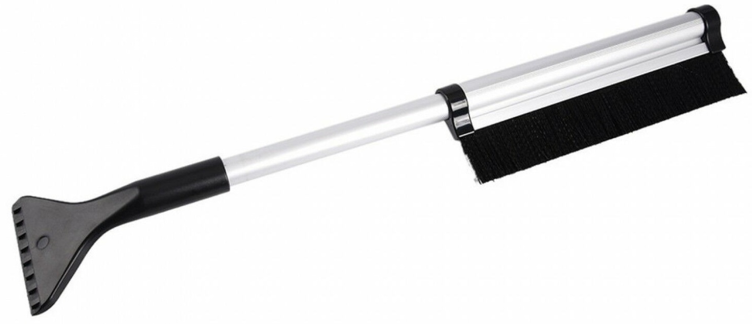 Jääkaavin harjalla ja teleskooppikahvalla, hopea