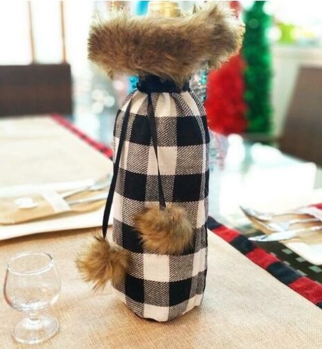 Viinipullon suojapäällinen, Musta