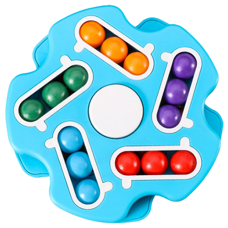 Fidget Spinner with puzzle, Blue