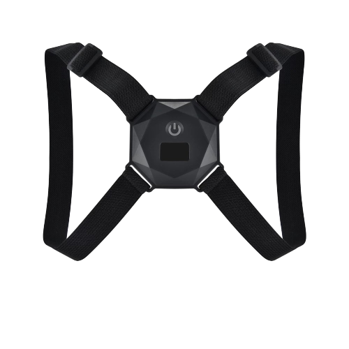 Tukiliivi parantaa ryhtiä ja tukee selkää, musta