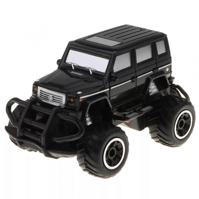 Off-Road RC auto Jeep, musta