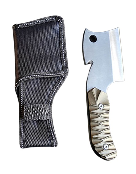 Mini-veitsi ulkokäyttöön ruoanlaittoon