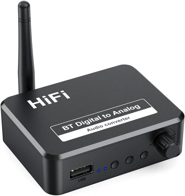 Bluetooth äänimuunnin, digitaalinen-analoginen