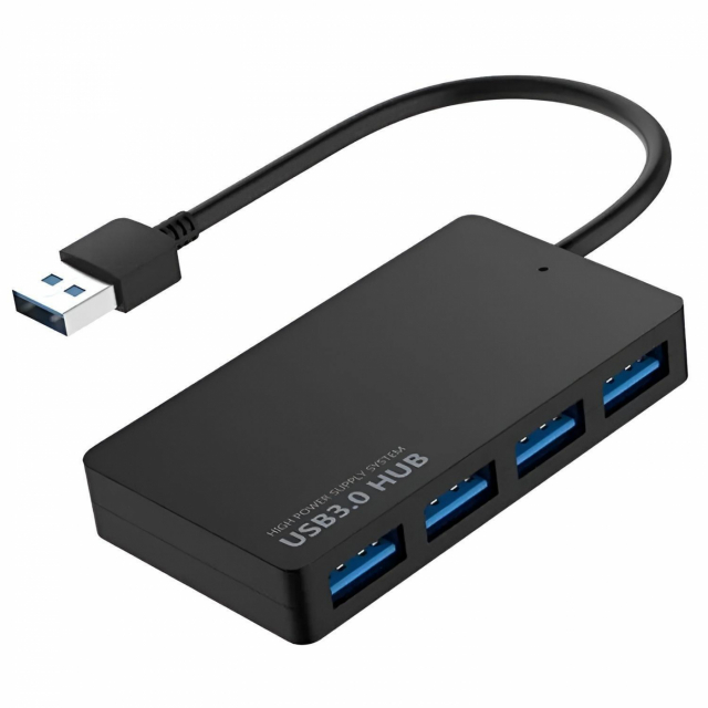 USB 3.0 HUB 4-porttinen erittäin ohut USB 3.0 HUB