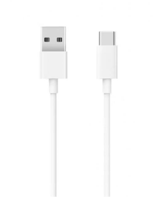 Lataus- ja synkronointikaapeli USB-A:sta USB-C:hen, 1 m, valkoinen