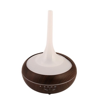 Ilmankostutin puu LED-lamppu, tumma puu 240 ml