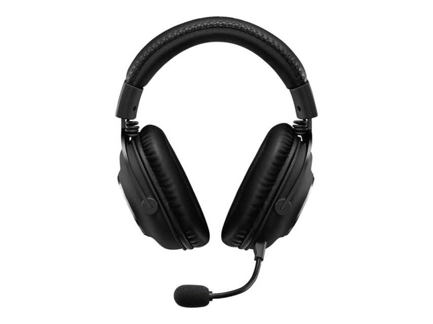 Logitech G Pro X Headset - full storlek - Sladd - 3,5 mm uttag - brusisolerande