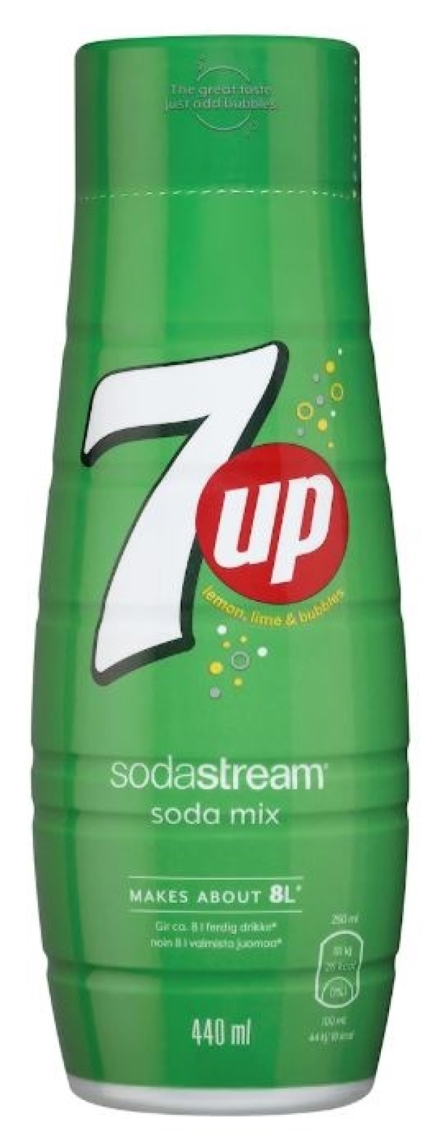 Sodastream 7Up 440ml - Tekee 8 litraa