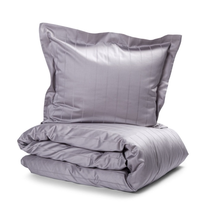 Bäddset 150x210 Liverpool Satin, Grå
