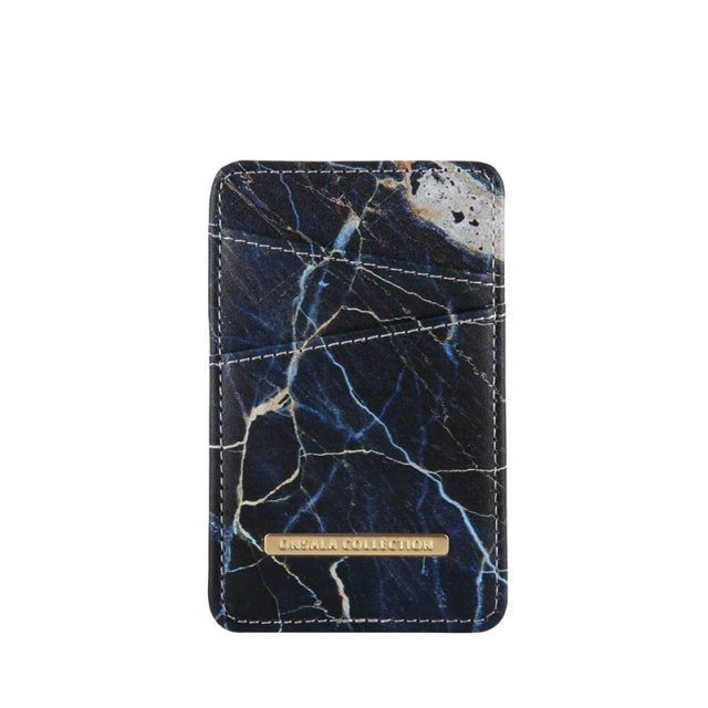 Onsala COLLECTION Korttikotelo Black Galaxy Marble Universaali 2 Korttipaikkaa