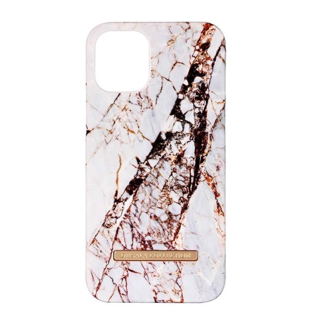Onsala COLLECTION Suojakuori Matta White Rhino Marble iPhone 12  Mini