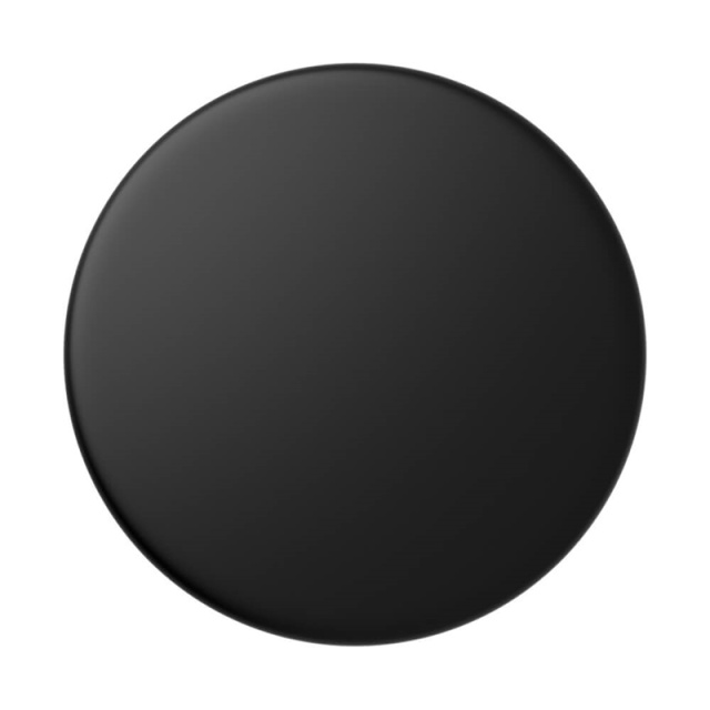 PopSockets Aluminum Black Irrotettava Grip Telinetoiminnolla Premium