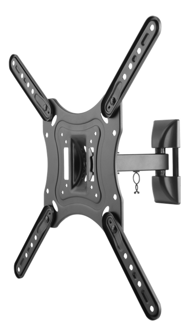 DELTACO OFFICE näytön seinäteline, 23"-55", 30kg, 75x75-400-400