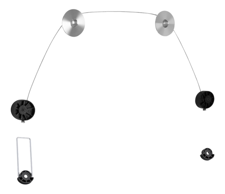 DELTACO erik.ohut näytön seinäkiinnike, 37"-70", 50kg, 100x100-800x800