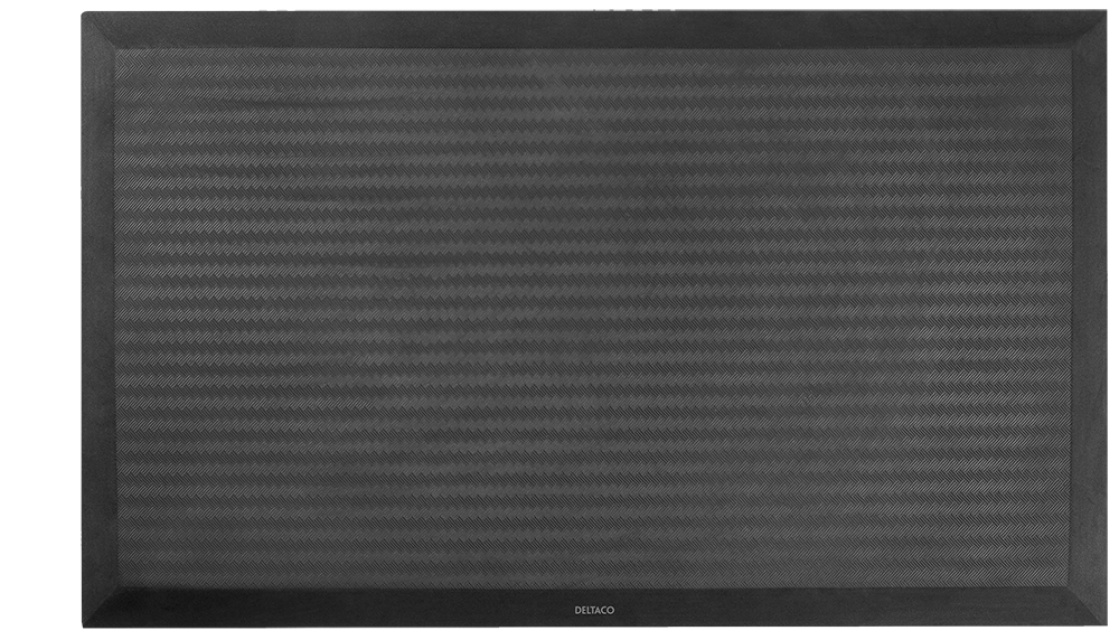 DELTACO OFFICE työpistematto, 510x810mm, musta