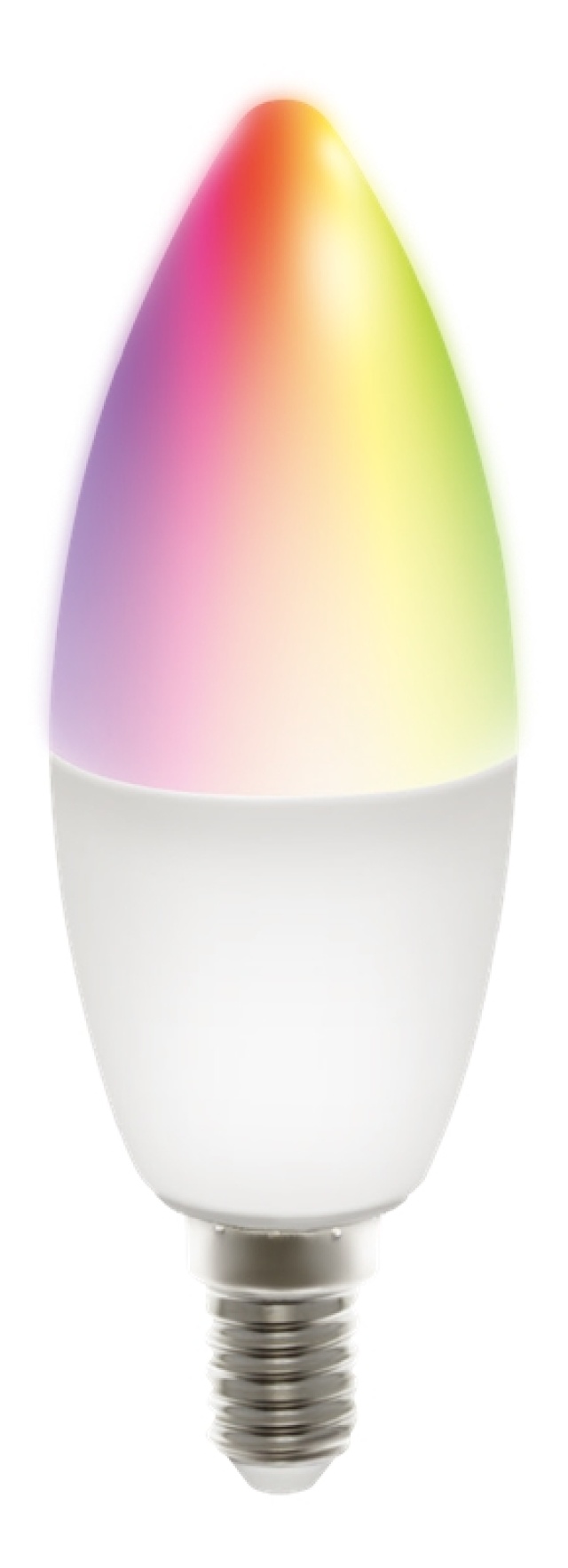 DELTACO SMART HOME RGB-älylamppu, E14, 2,4GHz, 5W, 470lm