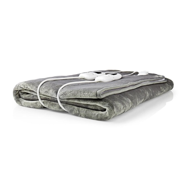 Nedis Sähköinen Peitto | Alushuopa | 2 Henkilöä | 160 x 140 cm | 9 Lämpöasetusta | 9 h | Pestävä | Ylikuumenemissuoja | Digitaalinen ohjaus | Fleece / Polyesteri