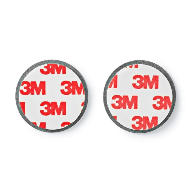 Nedis Ilmaisimen kiinnitys | Halkaisija: 39.4 mm | Magneettinen | Kiinnitysteippi | Hopea