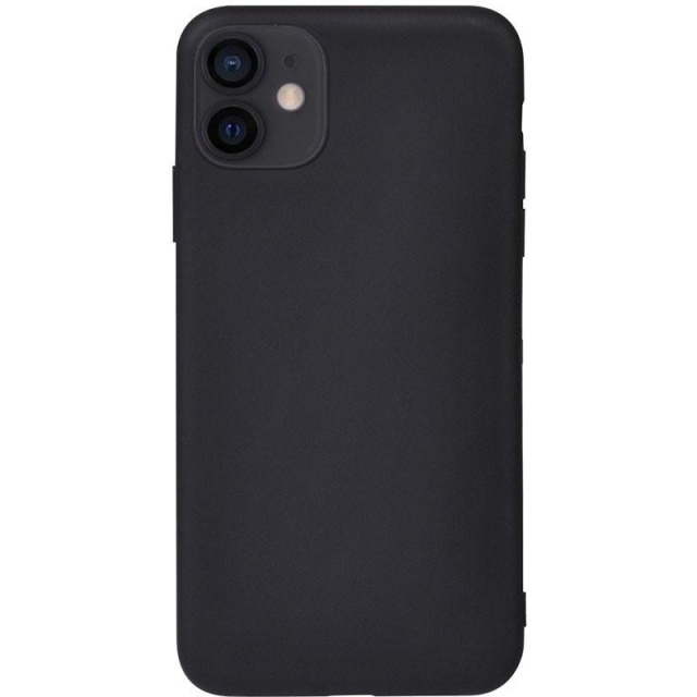 Matkapuhelinkuori TPU:sta iPhone 13:lle, Mattamusta