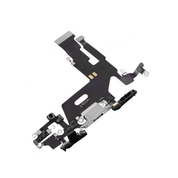 Latausliitin Flexillä iPhone 11:lle, valkoinen