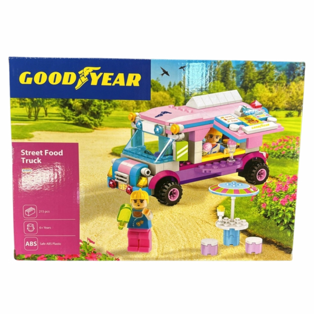 Lego Goodyear lisensoitu - Street food truck