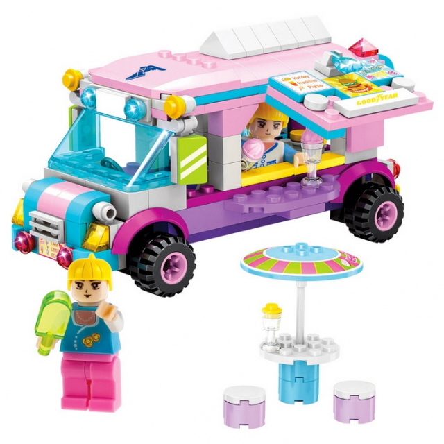 Lego Goodyear lisensoitu - Street food truck