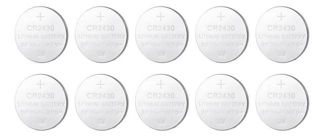 DELTACO Ultimate Lithium-batteri, 3V, CR2430-knappcell, 10-pack
