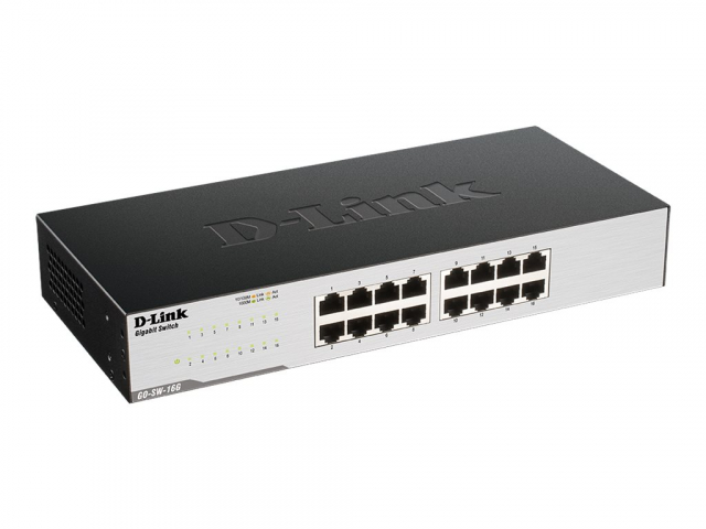 D-Link GO-SW-16G Switch 16-port Gigabit