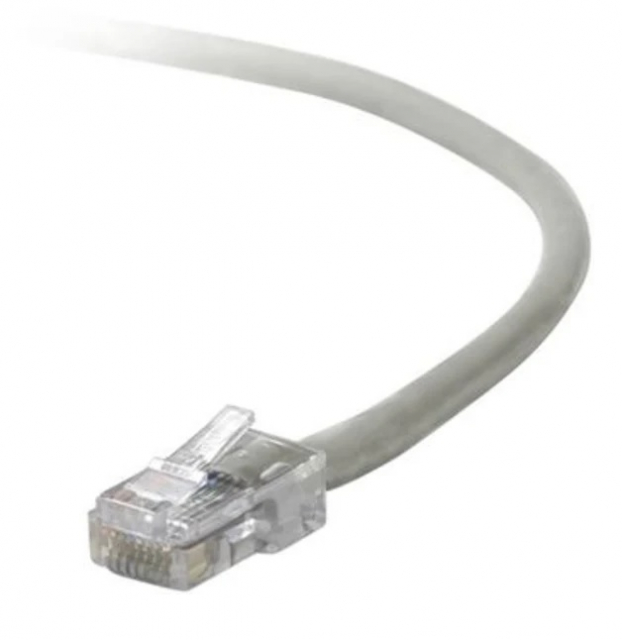 BELKIN Cat5e UTP, Suojaamaton verkkokaapeli, harmaa, 3m, 3m