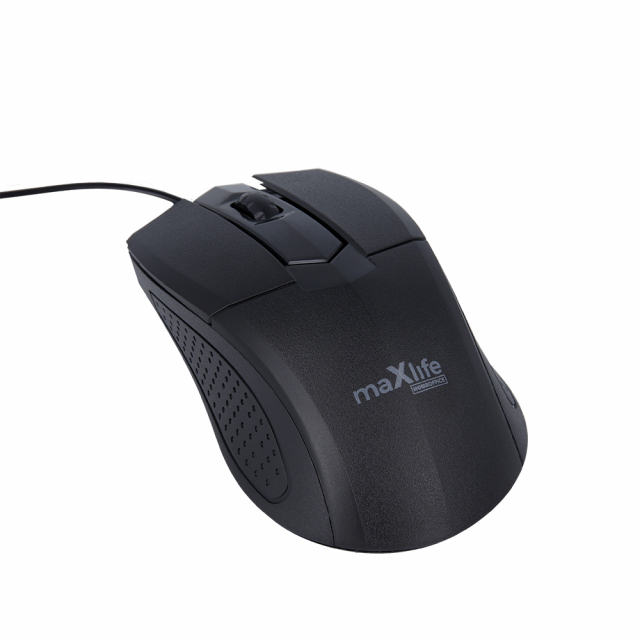 Maxlife Home Office MXHM-01 optinen hiiri 1000 DPI 1,2 m musta
