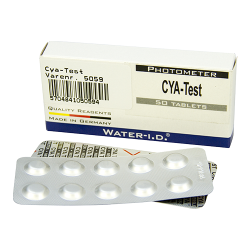Pool Lab Refill CYA-Test, 50 tablettia