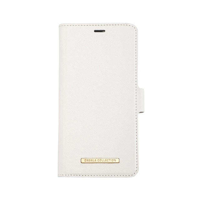 Onsala COLLECTION Lompakko Saffiano White iPhone 11 Pro Max