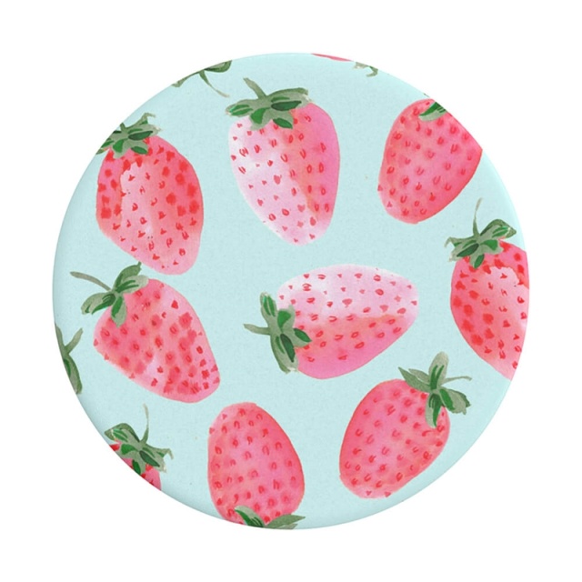 PopSockets Strawberry Rain Irrotettava Grip Telinetoiminnolla
