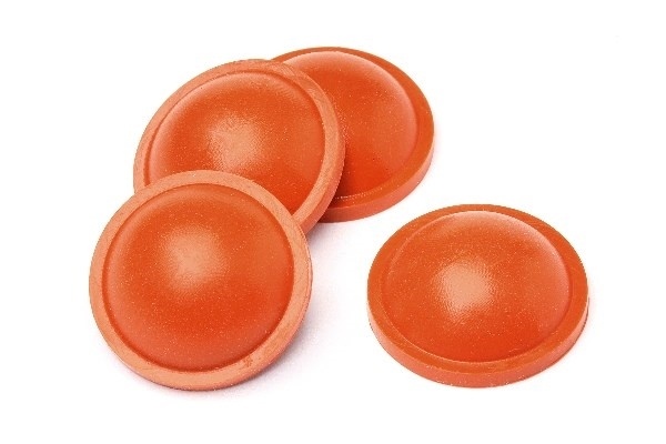 Red Shock Membranes (4 Pcs)