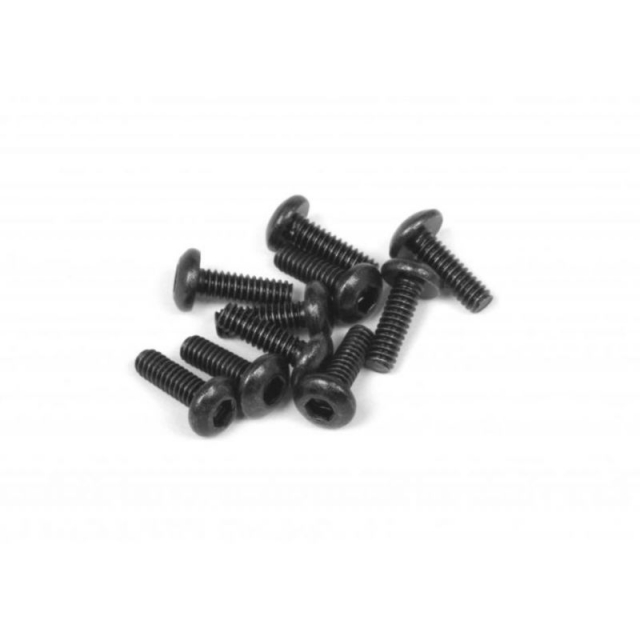 Button Head Screw M2x6mm (Hex Socket/10pcs)