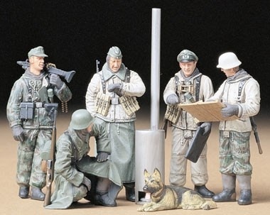 Tamiya 1/35 TYSKE SOLDATER - BRIEFING