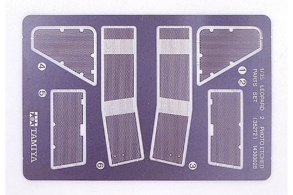 Tamiya 1/35 Leopard 2 A5/A6 PE Parts Set