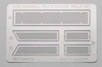 Tamiya 1/35 Cromwell Mk." Etched Grille