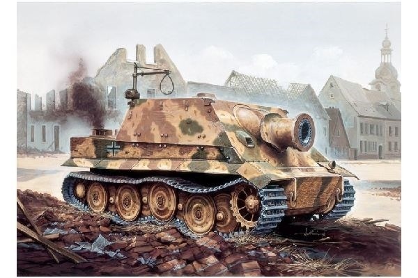 Italeri 1:35 38 cm RW 61 aus STURMMORSER TIGER