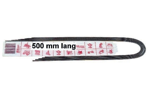 Wilesco Z827 - 5kpl vetohihnat 50 cm Ø2,5 mm