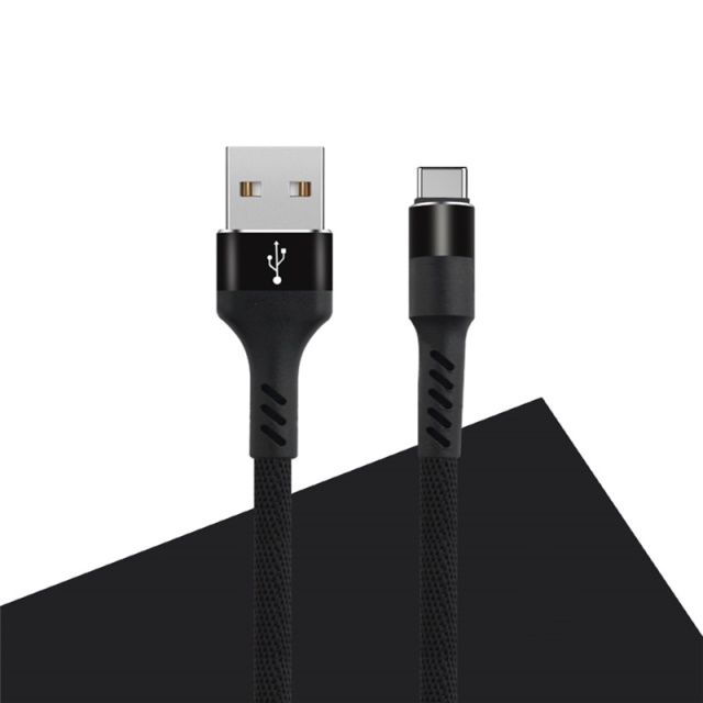 MXUC-01 USB-C-kaapeli (2A) pikalataus, musta