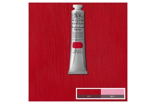 Prof Acrylic 200ML NAPHTHOL RED MEDIUM 423