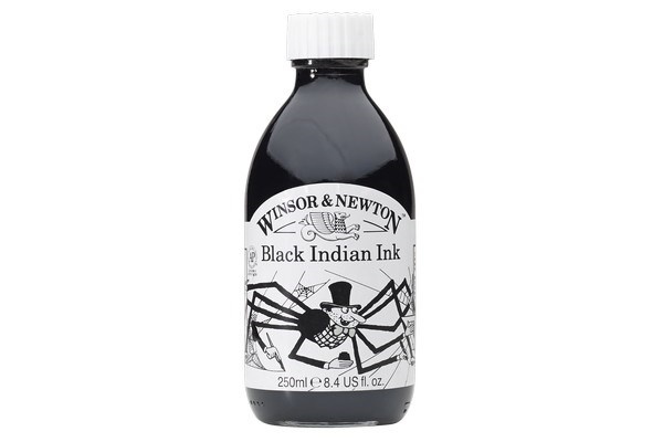 Drawing Ink 030 Black Indian ink, 250 ml