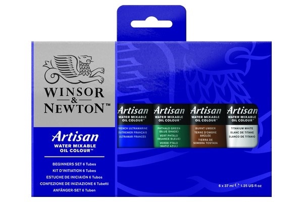 Artisan Water Mixable Oil Nybörjarset 6x37 ml