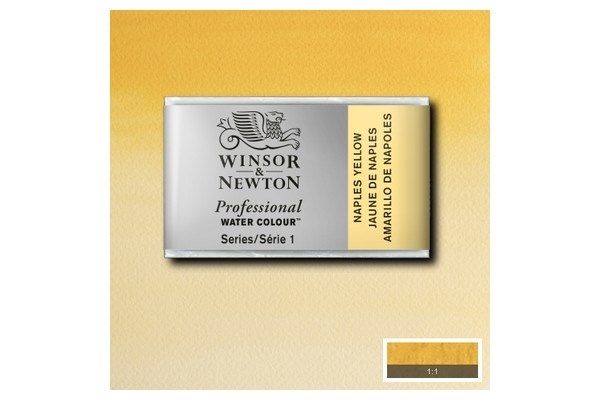 Prof Water Colour Pan/W Naples Yellow 422