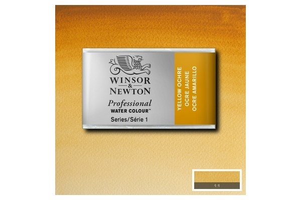 Prof Water Colour Pan/W Yellow Ochre 744