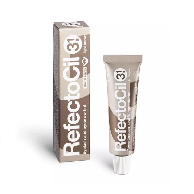 RefectoCil Eyelash and Eyebrow Tint Light Brown No. 3.1 - 15ml