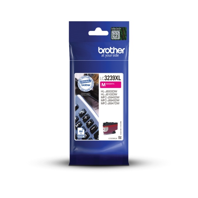 Brother LC-3239XLM bläckpatroner 1 styck Original Hög (XL) avkastning Magenta